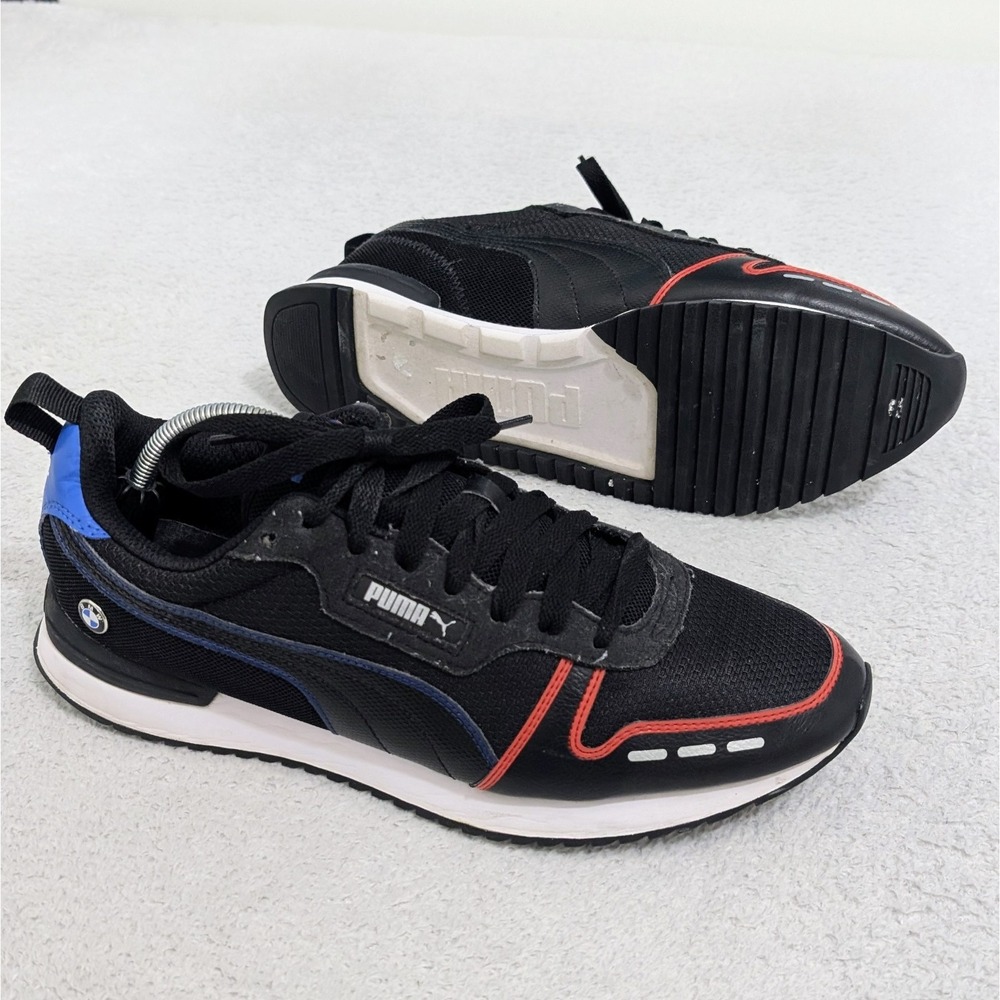 PUMA BMW MMS RACE R78 F1 BLACK RED BLUE M SPORT ATHLETIC DRIVING‎ RACING SHOE 13